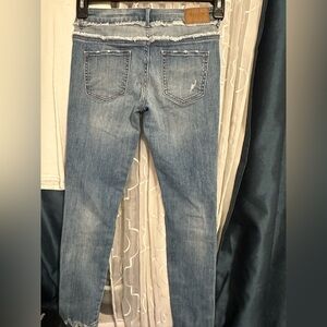 Zara Light Blue Skinny Jeans